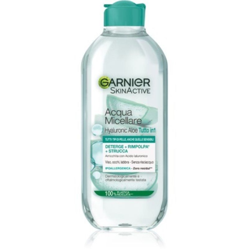 Micellar Water with Hyaluronic Acid and Aloe 400 Ml