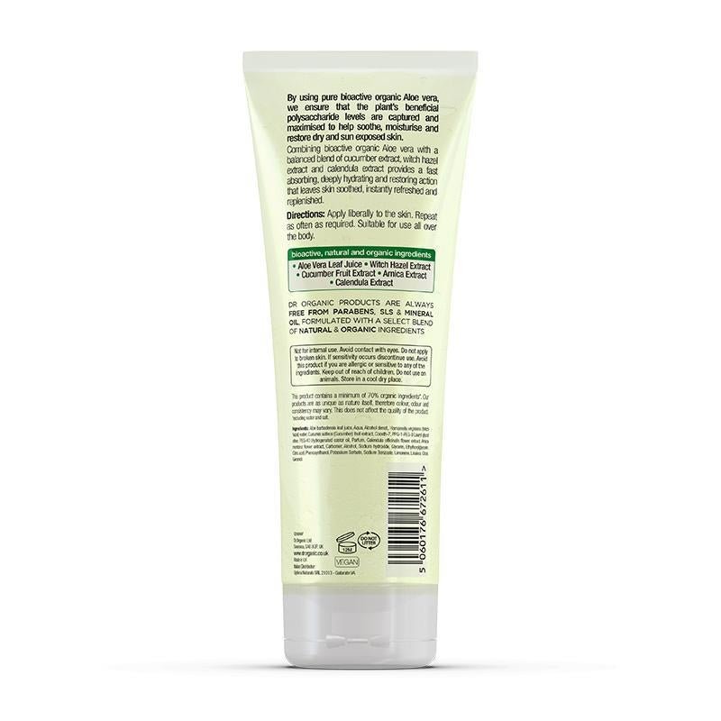 Dr Organic Aloe Vera 200 ml Gel douche Unisexe Corps