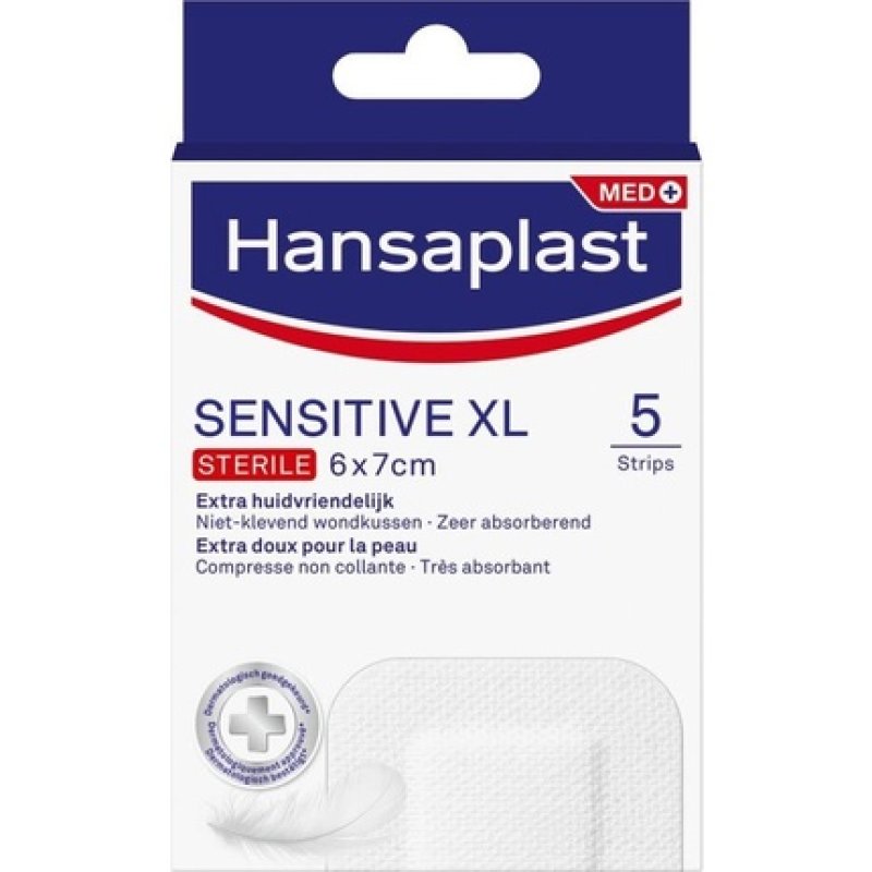 Hansaplast Sensitive Xl 5 Pcs