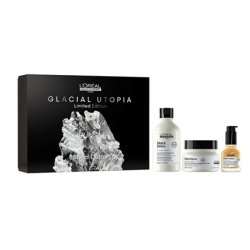 L'Oreal Cofre Glacial Utopía Trio Champú (300ml) Mascarilla (250ml) Aceite Metal Detox (50m)
