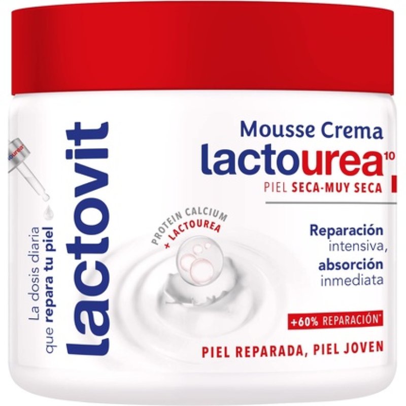 Lactovit 24 Hour Lasting Moisturising Mousse for Dry and Very Dry Skin 400ml