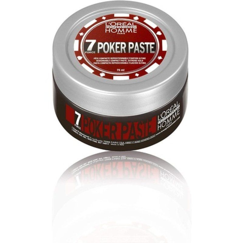 L'Oréal Professional Men Compact Poker Paste Strong Hold Matte Finish 75ml