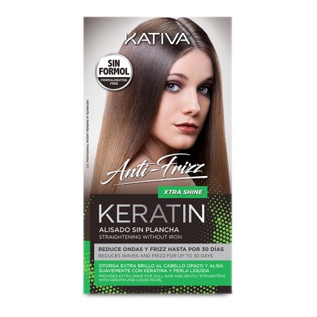 KATIVA Anti Frizz XTRA SHINE Remède pour renforcer les cheveux