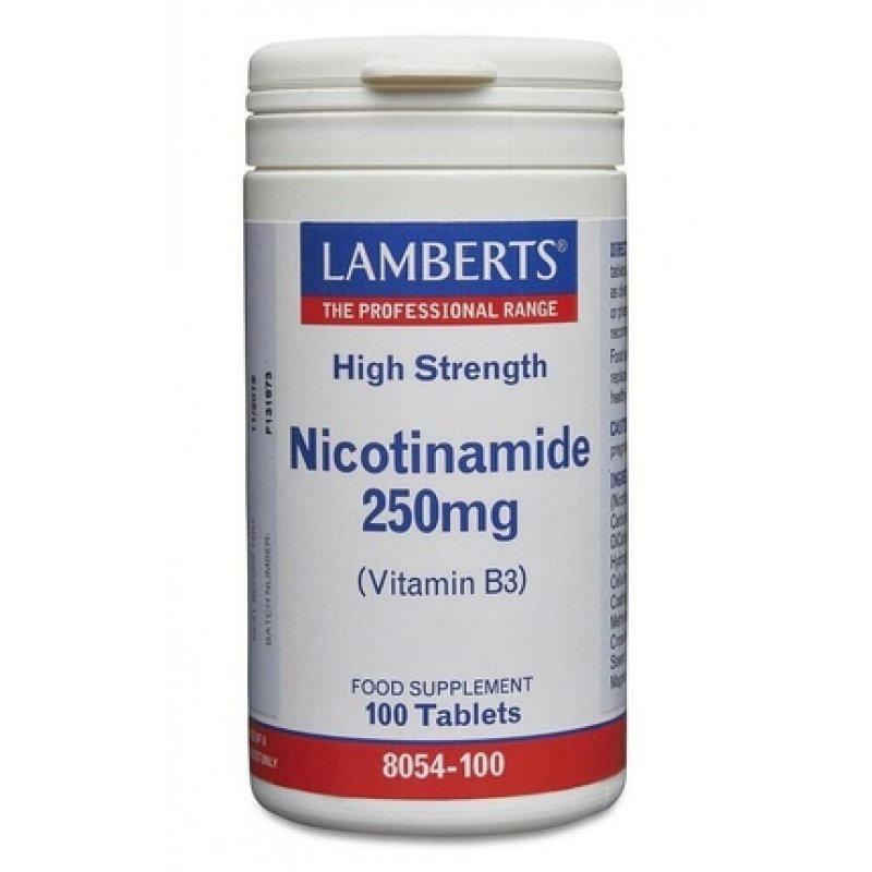 Lamberts Nicotinamide 250mg Tablets 100