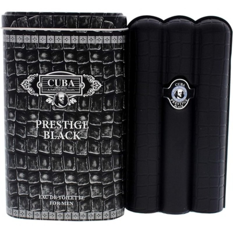 Prestige Black Cuba Eau de Toilette Spray for Him 90ml