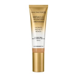 Max Factor Miracle Second Skin 08 Medium Tan 30ml