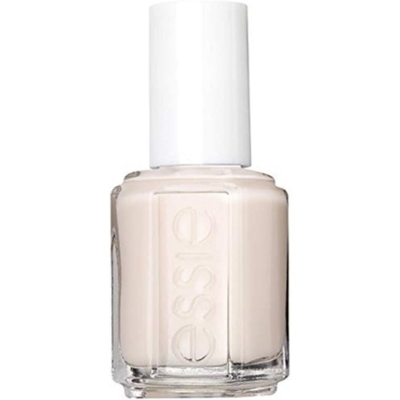 Essie Original High Shine and High Coverage Nail Polish Warm White Cream Nude Colour Shade 8 Limo Scene 13.5ml