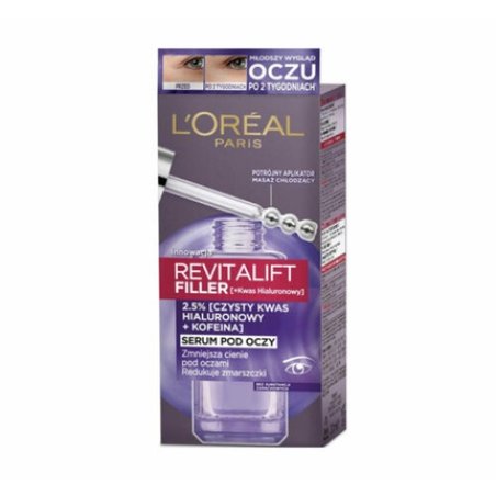 L'Oreal Revitalift Filler Anti-Wrinkle Eye Serum with Hyaluronic Acid 20ml
