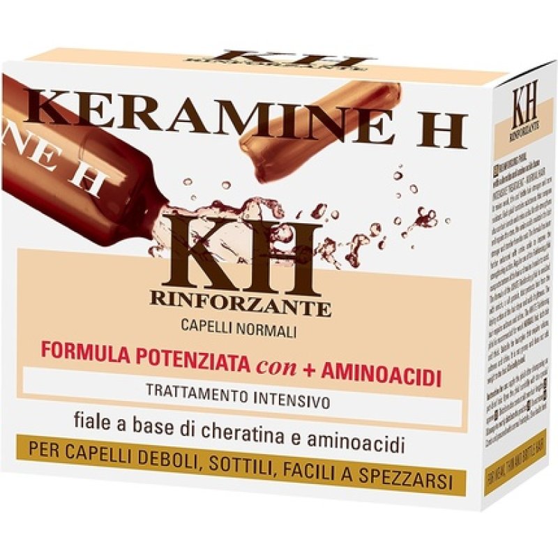 KERAMINE H White Hair Start Drop and Hairstyle Hair Ampoules - Pack of 10