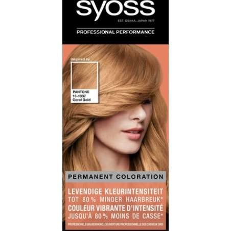 Syoss Colors Pantone Hair Dye 9-67 Coral Gold