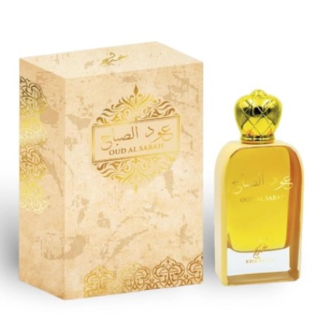Khadlaj Oud Al Sabah Eau de Parfum Spray for Unisex 3.4 Ounce