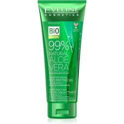Eveline Cosmetics 99% Natural Aloe Vera Multifunctional Face and Body Gel 250ml