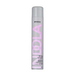 Indola Strong Lacquer Hairspray 200 Ml - Strong Hold Hairspray For Long-Lasting Style