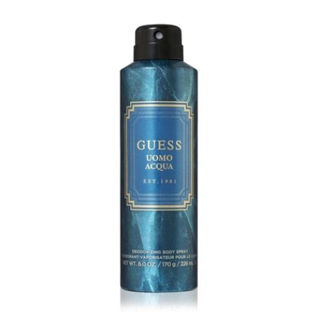 GUESS Uomo Acqua Deodorizing Body Spray For Men 6.0 oz.
