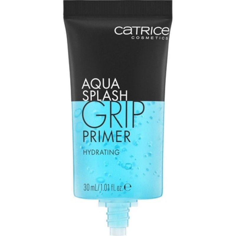 Catrice Aqua Splash Grip Primer Blue Moisturizing Long-Lasting Radiant Fresh for Dry Skin Vegan Oil-Free Paraben-Free
