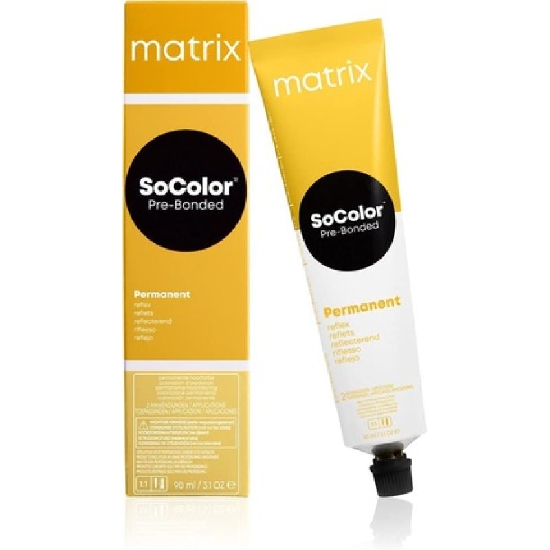 Matrix SoColor Pre-Bonded 4AA Medium Brown Ash 90ml