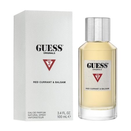 GUESS Originals Type 2 Red Currant & Balsam Eau de Parfum Perfume Spray 3.4 Fl. Oz.