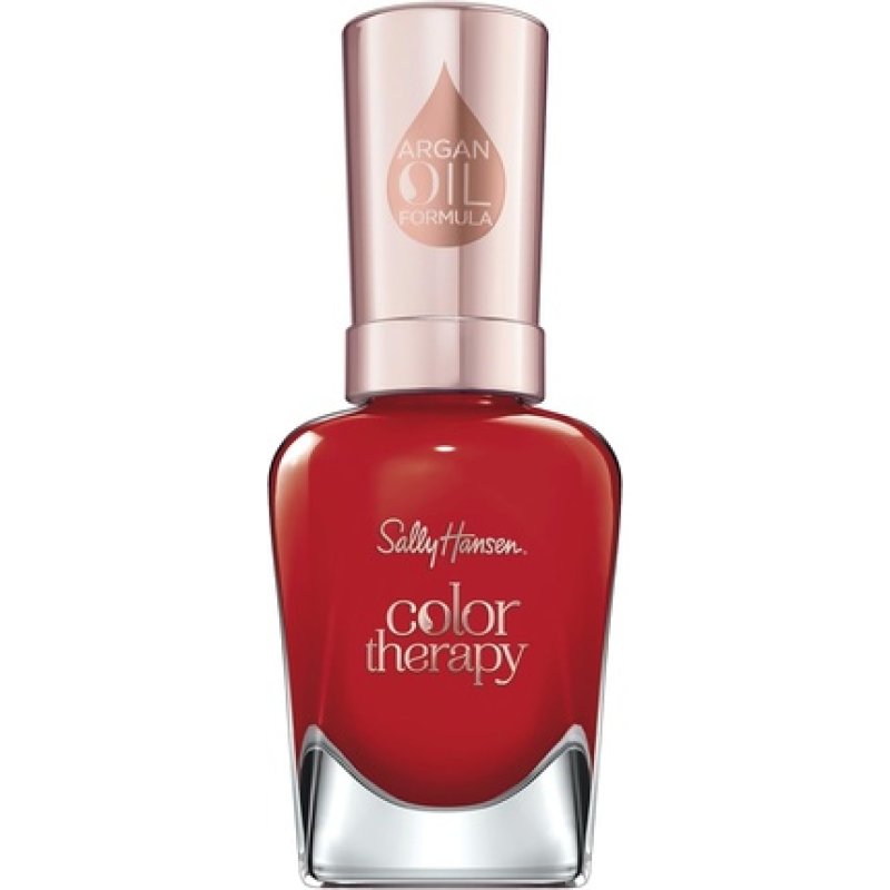 Sally Hansen Colour Therapy Nail Polish with Argan Oil 14.7ml Red-Iance