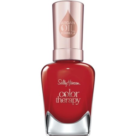 Sally Hansen Colour Therapy Nail Polish with Argan Oil 14.7ml Red-Iance
