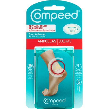Compeed 5708932010429 adhesive bandage 4.2 x 6.8 cm 5 pc(s)