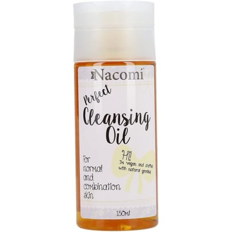 Nacomi Vegan Natural OCM Cleansing Oil Makeup Remover for Normal to Combination Skin 150ml