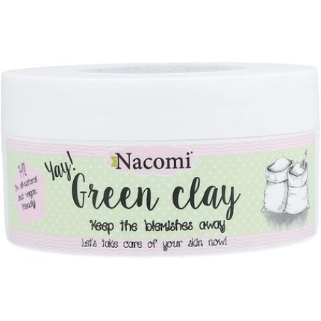 Nacomi Natural Green Clay Face & Body Mask 65g