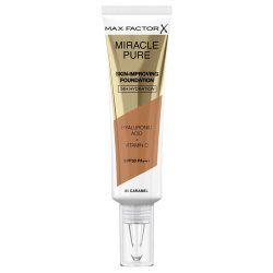 Max Factor Miracle Pure Skin Improving Foundation with SPF 30 30ml - Shade 85 Caramel