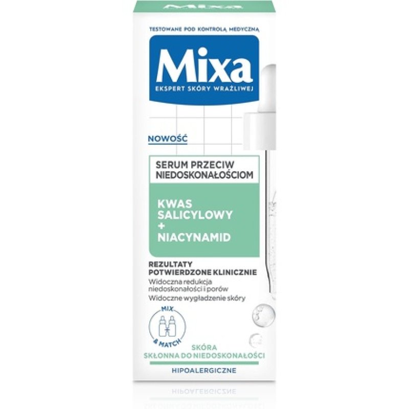 Mixa Anti-Imperfection Facial Serum with Salicylic Acid and Niacinamide