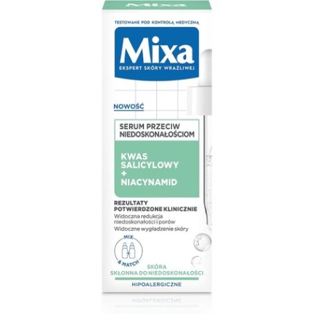Mixa Anti-Imperfection Facial Serum with Salicylic Acid and Niacinamide