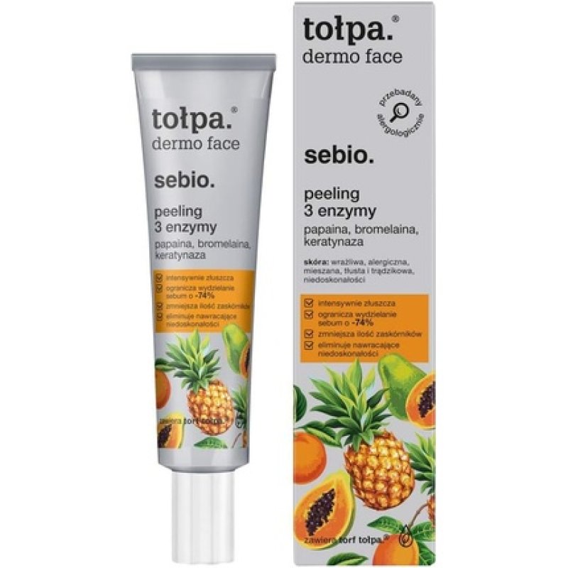 Tolpa Dermo Face Sebio Face Scrub 3 Enzyme 40ml