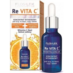 Re Vita C Revitalizing Eye Vitamin Concentrate For Face, Neck And Decollete 30ml