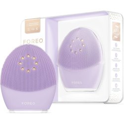 FOREO LUNA 3 plus Sensitive Skin Thermo-Facial Cleansing Brush and Targeted Microcurrent Face Lift Device Lavender