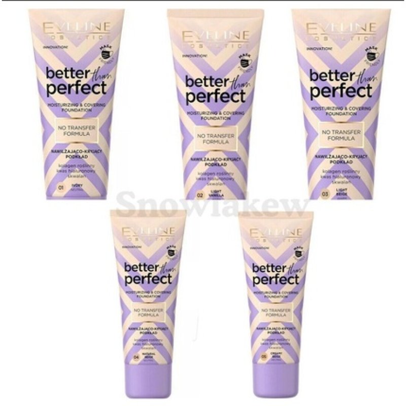 Eveline Better than Perfect Moisturising and Covering Foundation No.04 Natural Beige
