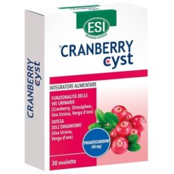 Esi Dietary Supplement Diuretic 30 Ovalettes Cranberry Cyst