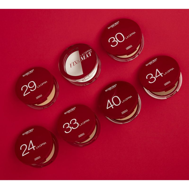 Deborah Milano La Cipria Fix&mat poudre de visage 8,5 g