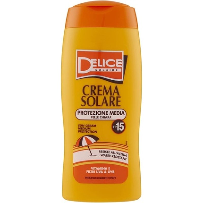 Sun Cream Medium Protection Water Resistant SPF 15 250ml