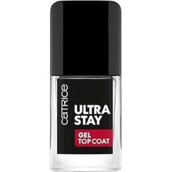 Catrice Ultra Stay Gel Top Coat - Transparent, Long-Lasting, Quick-Drying, Enlarging, Vegan, 10 Ml