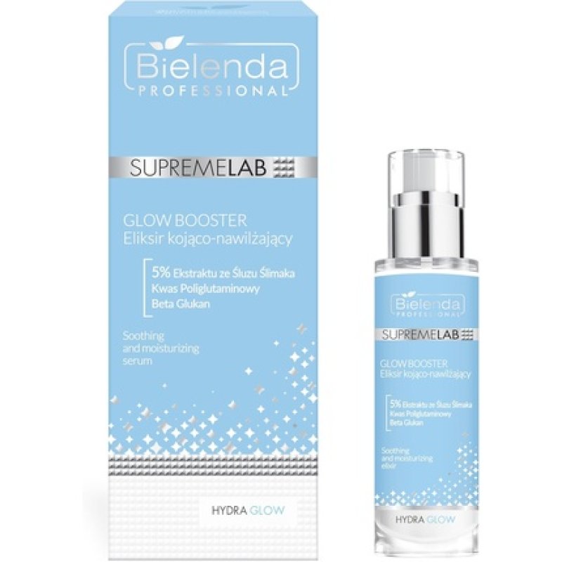 Bielenda Professional Supremelab Hydra Glow Soothing and Moisturizing Elixir Glow Booster 30ml
