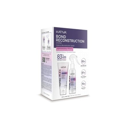 Kativa Total Kativa Plex Bond Repair Kit 70ml Reconstructive Concentrate Capillary Link Reconstructive Sealant 60ml
