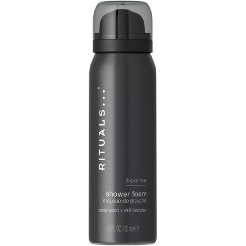 Rituals Men Homme Foaming Shower Gel Cedar Wood Vitamin E Complex 50ml
