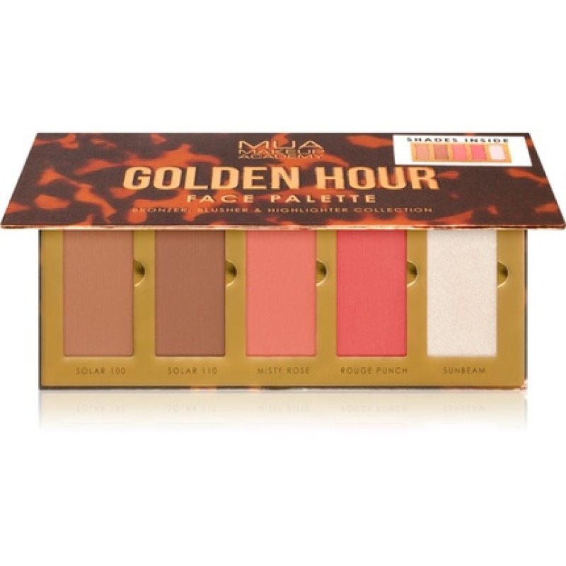 MUA Face Palette Golden Hour