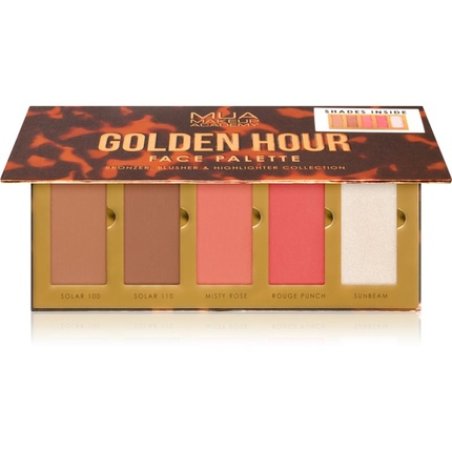 MUA Face Palette Golden Hour