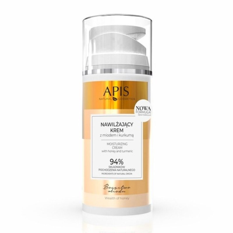 Apis Wealth of Honey Moisturizing Face Cream with Honey and Turmeric 100ml