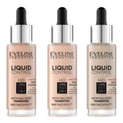 Eveline Liquid Control Foundation HD Mattifying Drops with Niacinamide 32ml