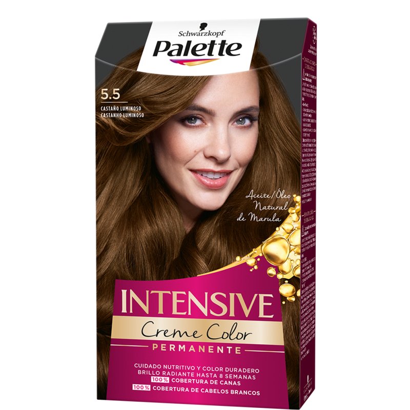 Schwarzkopf Palette Intensive Creme Color Tint 5.5 Luminous Brown