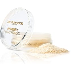 Dermacol Invisible Fixing Face Powder Touch-Proof Translucent Powder for Oily Skin & Other Skin Types Loose Powder