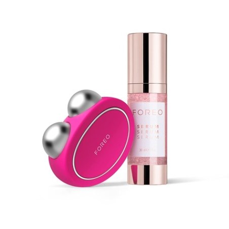 FOREO BEAR App-Connected Microcurrent Facial Toning Device with 5 Intensities Foreo Serum Micro-Concentrate for