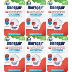 Biorepair Ultra Thin Antibacterial Dental Floss with MicroRepair® for Tight Spaces 30m