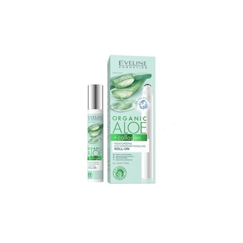Eveline Organic Aloe Moisturizing Eye Contour Roll-On 15ml
