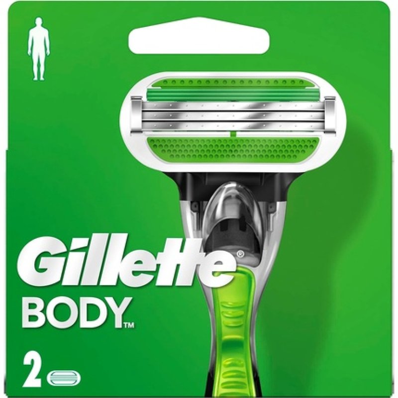 Gillette Body Replacement Blades for Epilator